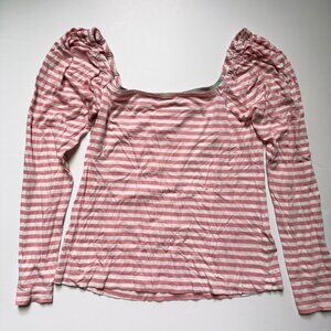 Boden Women’s Striped Square Neck Jersey Top size 10R